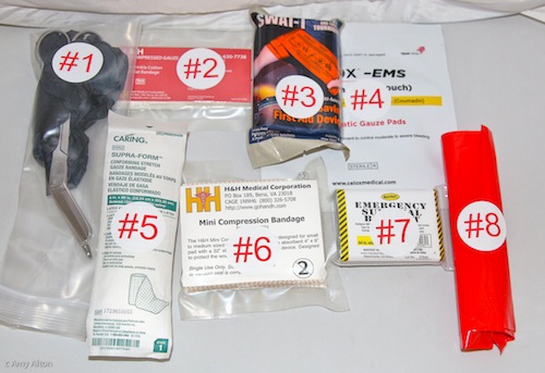 Bleeding Control Kit Contents